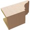 Ekena Millwork 6in. W x 6in. H x 12in. L Pescadero Woodgrain TimberThane Rafter Tail, Primed Tan RFTUR06X06X12PECRCPR - alternate 4